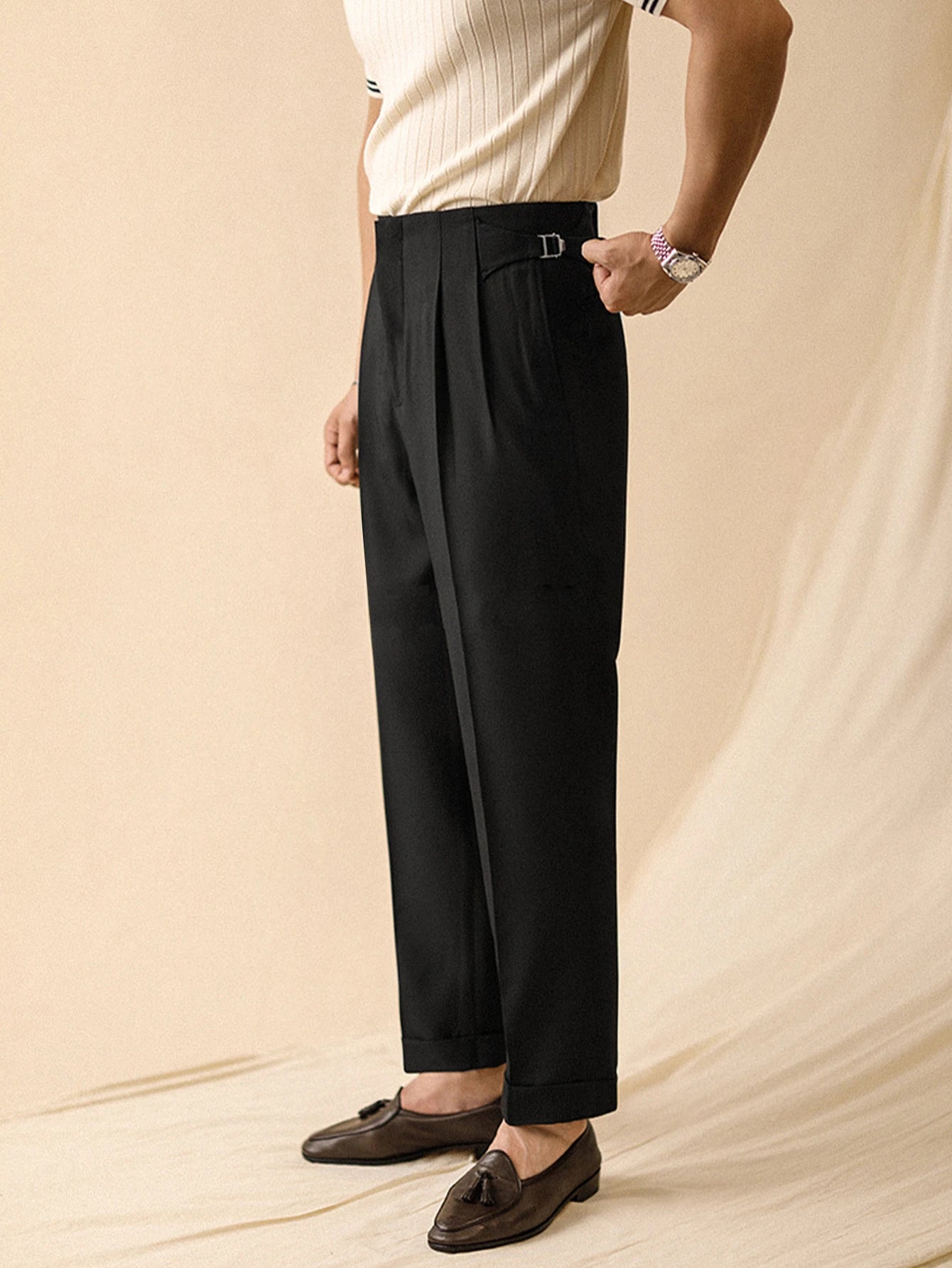 Pantalon Italiano Cintura alta