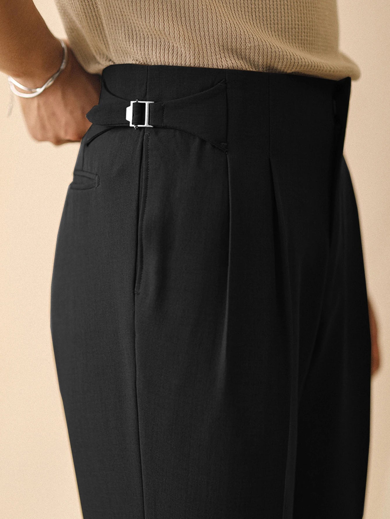 Pantalon Italiano Cintura alta